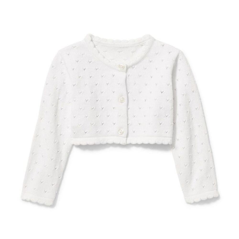 Janie and Jack Pointelle Cardigan, 18-24M - NWT - $44